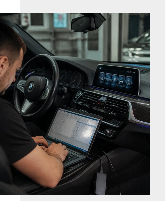 Русификация мультимедиа BMW для авто под ключ в Карталах