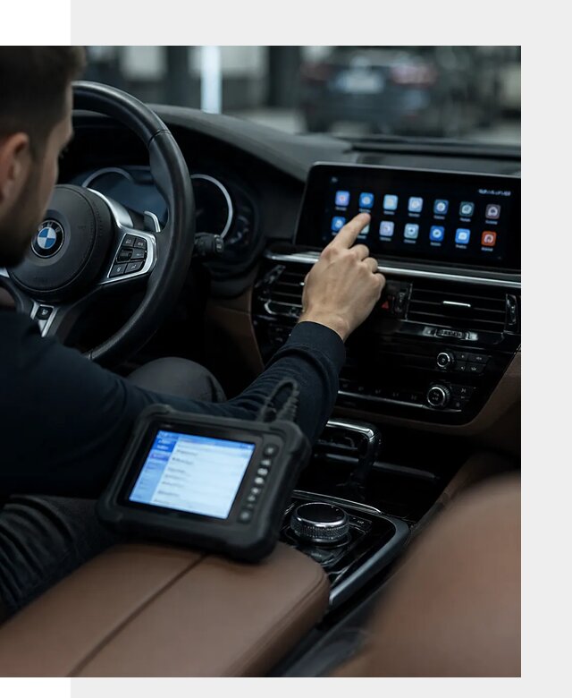 Установка приложений и мультимедиа сервисов BMW в Карталах