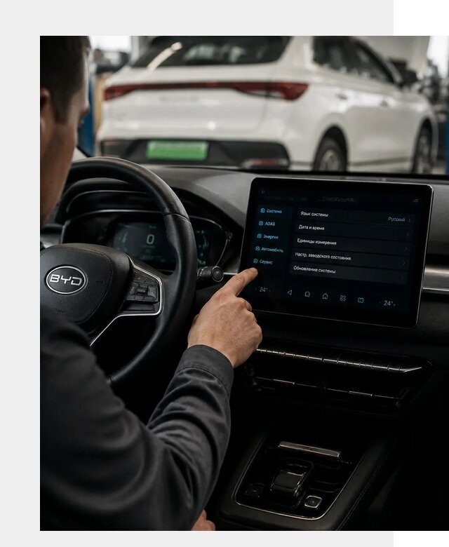 Русификация BYD E2 в Карталах от 15542 р. | ФастМобиль-Крт под ключ