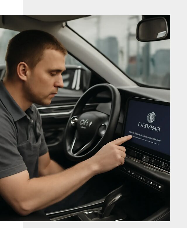 Установка приложений Changan и сервисов в авто в Карталах