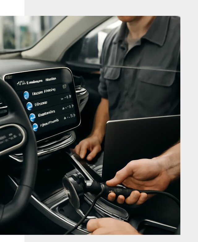 Установка приложений Geely для мультимедиа автомобиля в Карталах