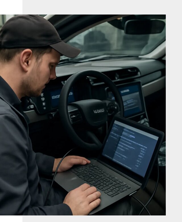Профессиональная русификация автомобилей Lynk Co в Карталах