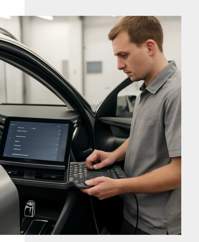 Русификация мультимедиа автомобилей Lynk Co в Карталах