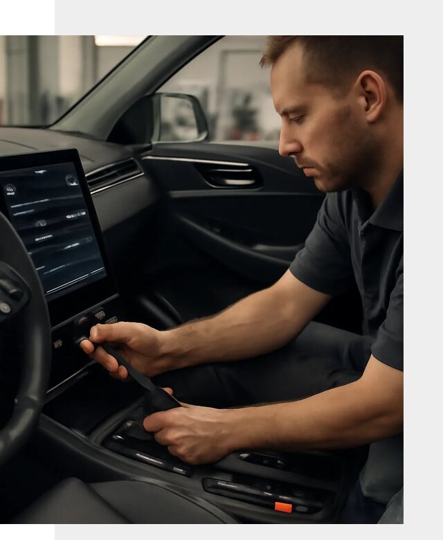 Восстановление автомобиля после русификации в Карталах