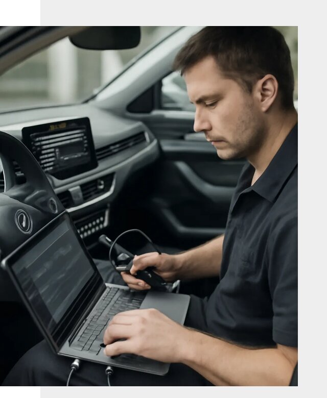 Настройка телематики автомобиля под ключ для авто в Карталах