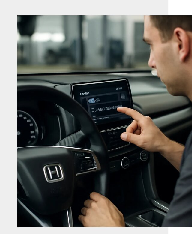 Русификация панели приборов Honda в Карталах по цене 5216 ФастМобиль-Крт