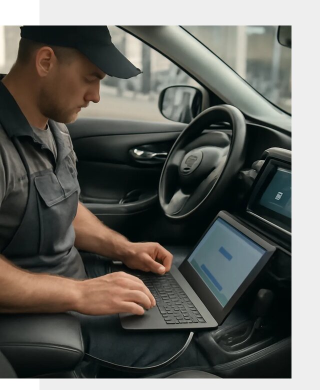 Установка приложений для автомобилей Nissan в Карталах